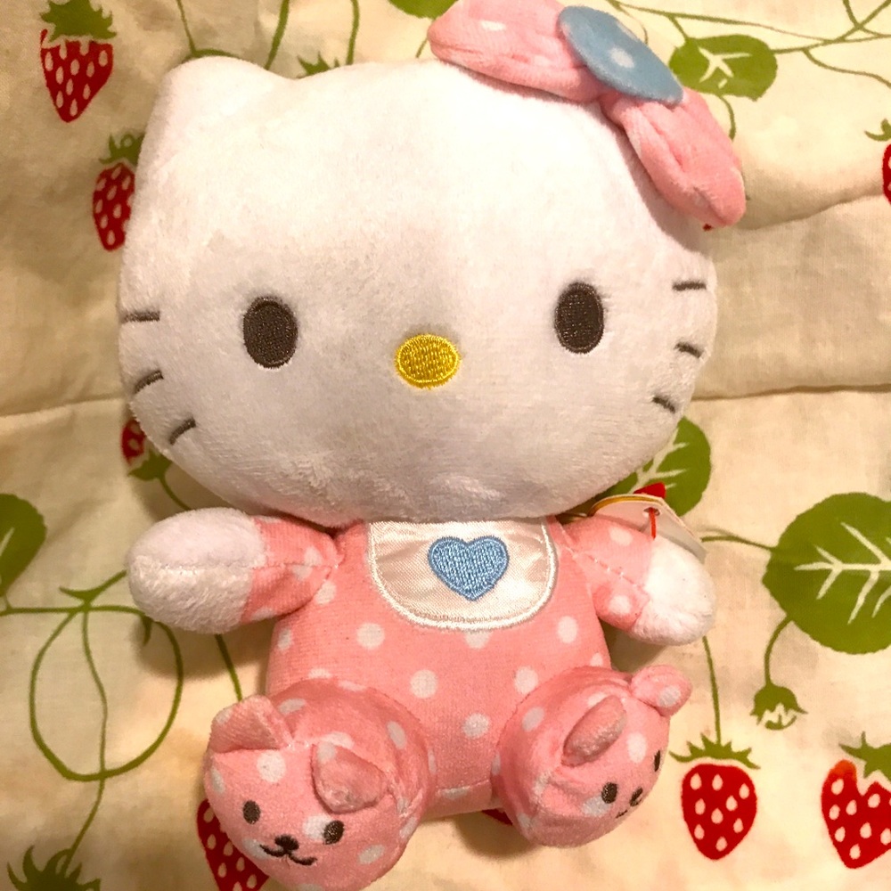 Baby Hello Kitty rattling toy